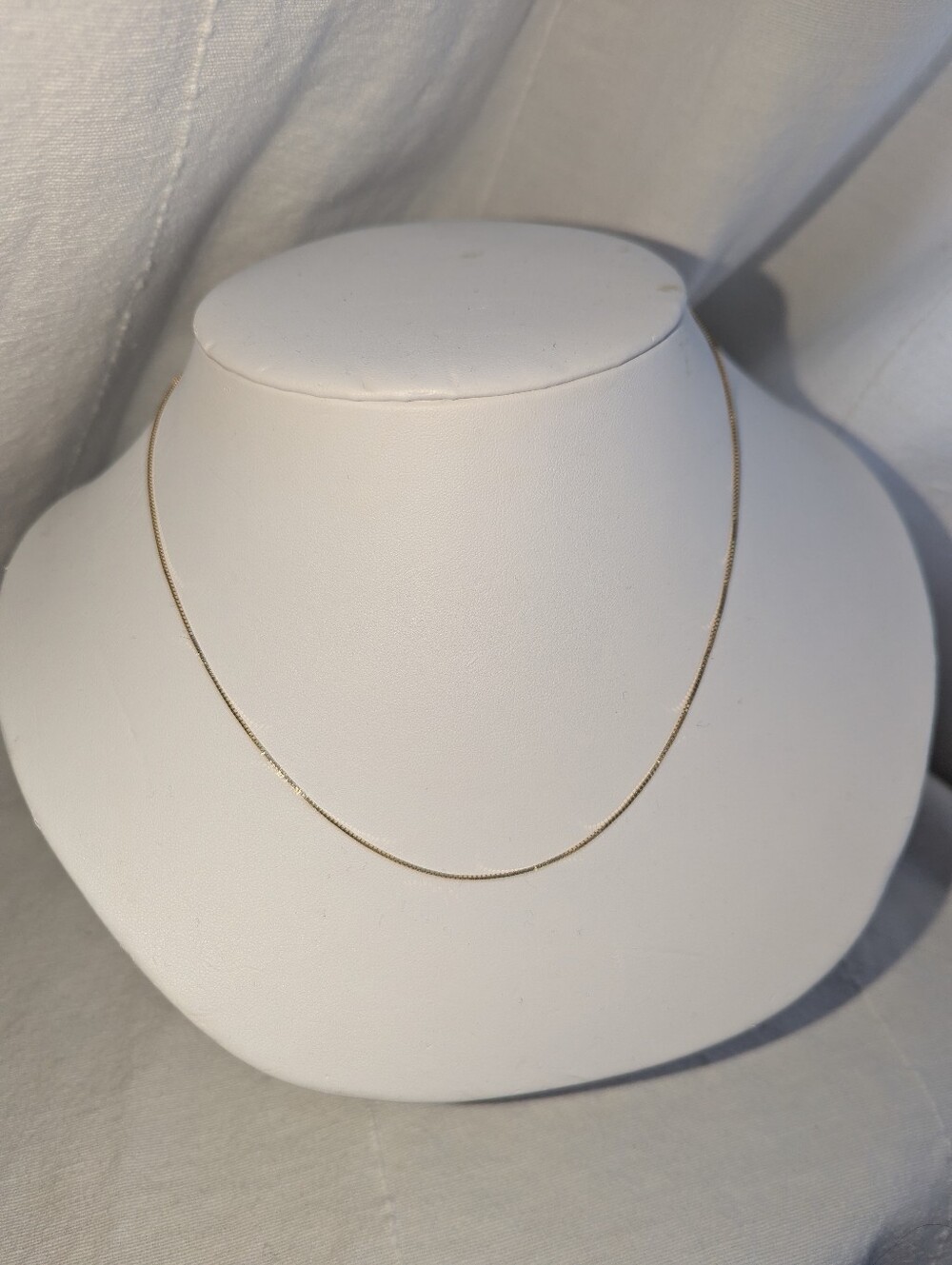 Solid 14K Gold Box Chain - Picture 3 of 5